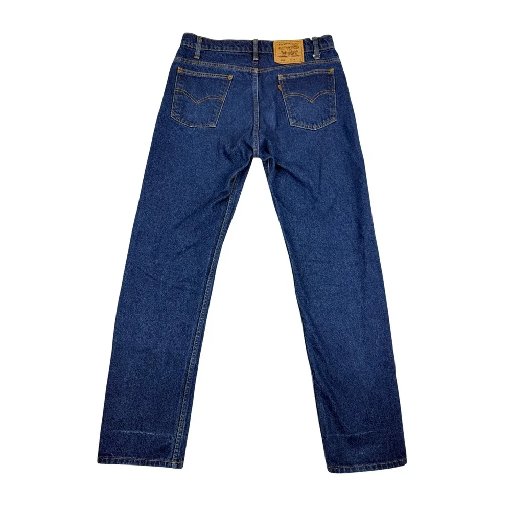 Vtg 1992 Levi's 501 Jeans‎ Mens 34x31 Button Fly Dark Wash Straight Leg